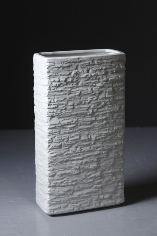 Vintage Ceramic Brutalist Design Vase Op A5rt 20th Century – vazen (photo 2 of 8)