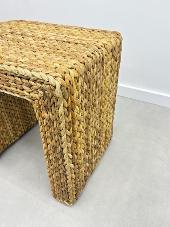 2 x Tavolini / comodini / sgabelli Japandi , Boho, Altro, Marrone (foto 9 di 13)