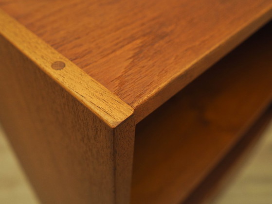 Image 1 of Teakhouten boekenkast, Deens design, jaren 70, gemaakt in Denemarken.