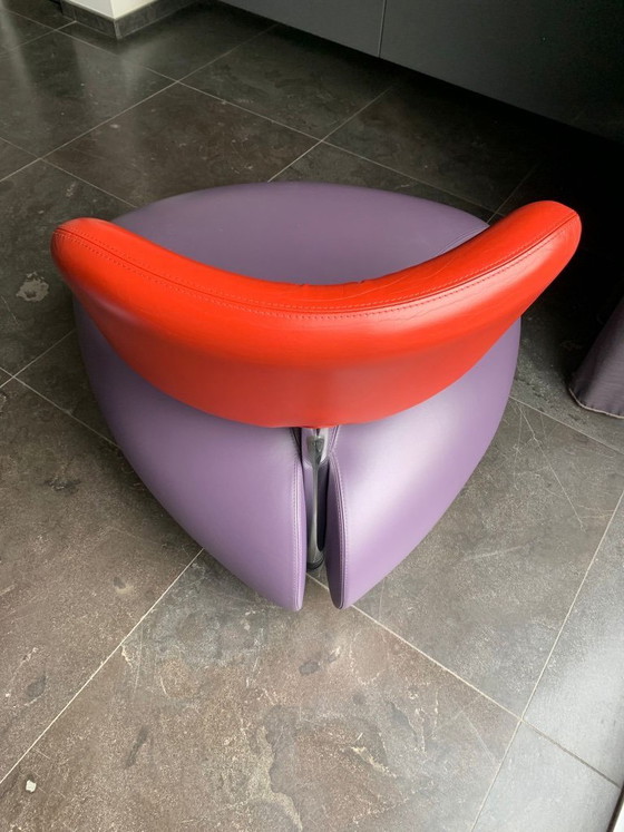 Image 1 of Fauteuil Leolux Pallon avec repose-pieds
