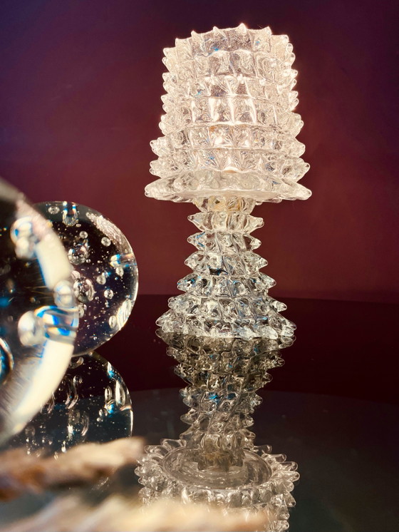 Image 1 of Lampada da tavolo di design italiano Barovier & Toso.