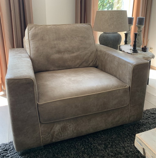 Sehr schöner Ledersessel / Loveseat