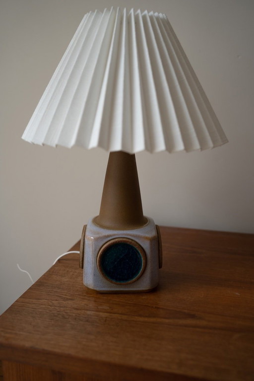 Danish ceramic table lamp