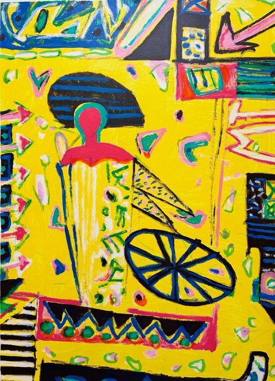 Image 1 of Screen print Gertie Janssen - Cleopatra II