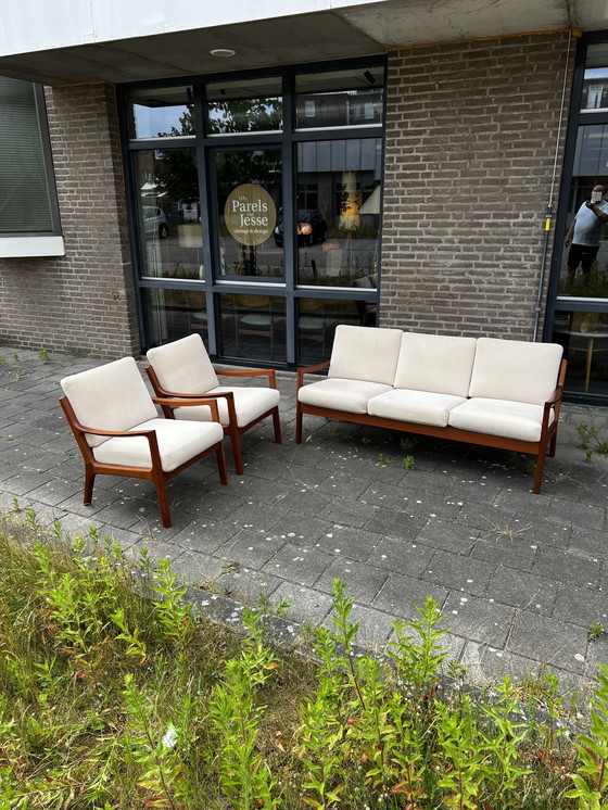 Image 1 of Vintage Danish seating, Ole Wanscher, France & Søn '60