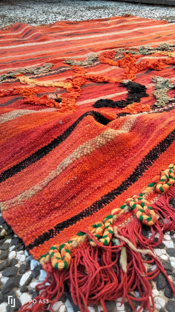 Image 1 of Handgeknoopt Berber kleed wol 159x135cm