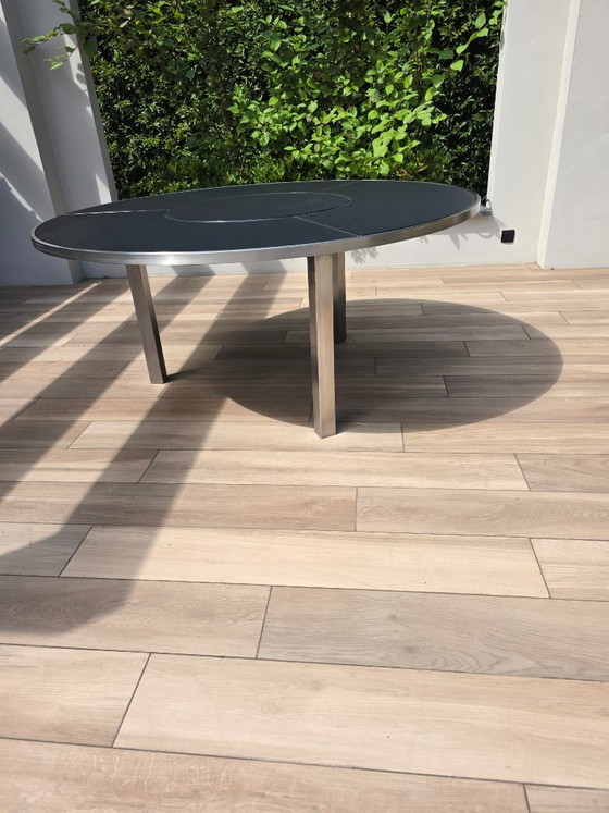 Royal Botania O-Zon Dining Set Ø160 Cm – Lazy Susan + 4 Stoelen – – Royal-Botania, Tuinsets, rvs (photo 8 of 12)