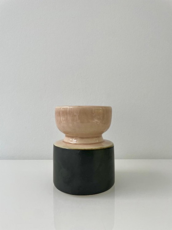 Image 1 of Candelabro de cerámica moderno: diseño brillante y mate