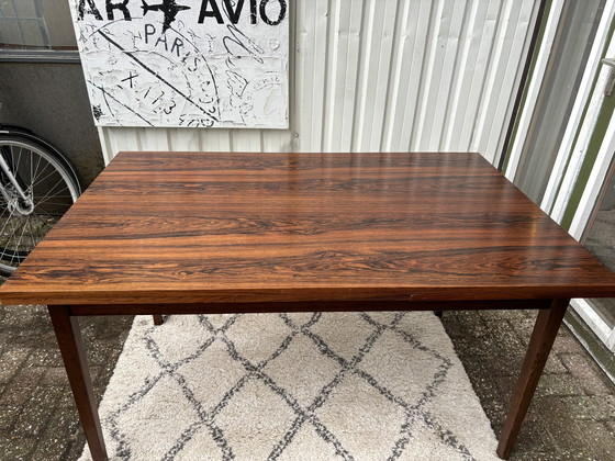 Image 1 of Vintage Deens design palisander houten eettafel