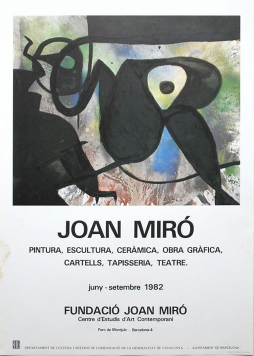 2 affiches van Miró