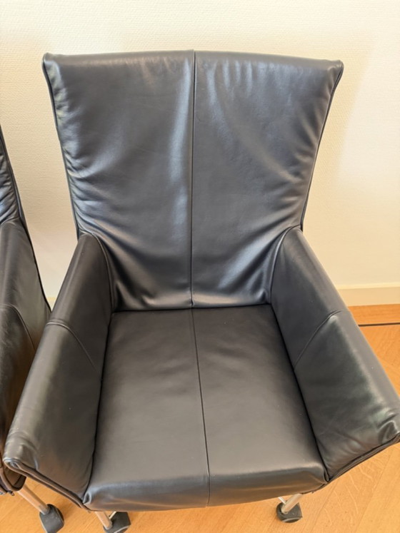 Image 1 of Montis Chaplin black dining chair 4 pieces