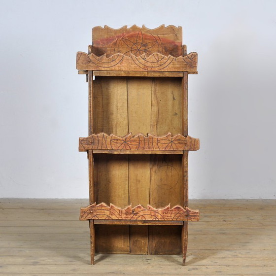 Image 1 of Beech Wabi Sabi cabinet, circa 1850