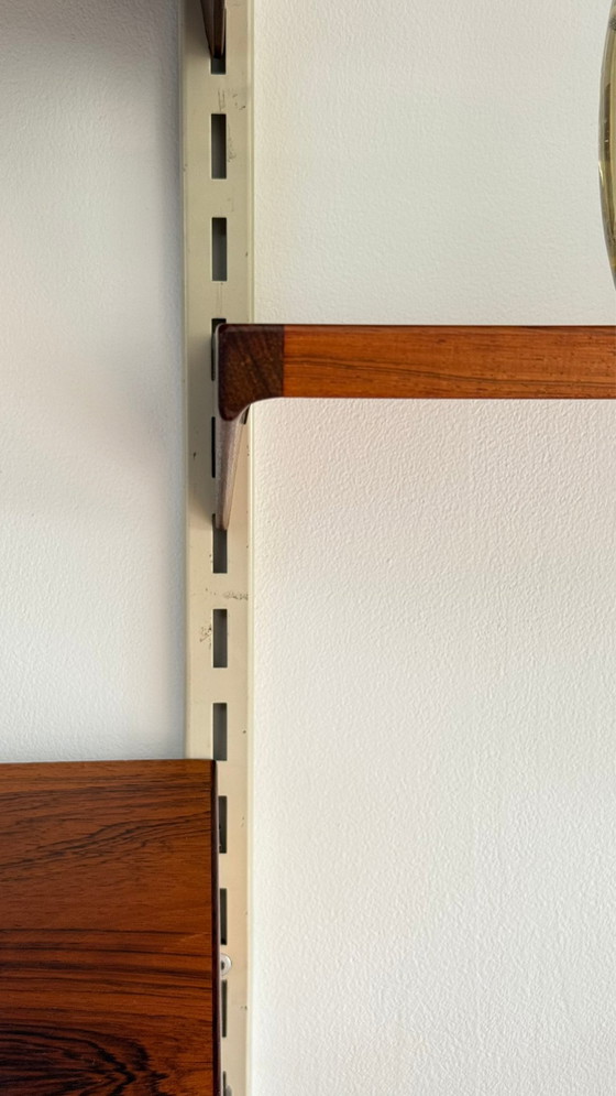 Image 1 of Modular wall system by Kai Kristiansen for FM Møbler 1960s