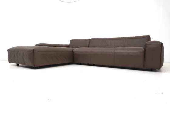 Image 1 of Rolf Benz Mio Garnitur Couch Sofa Eckcouch Ecksofa Leder braun