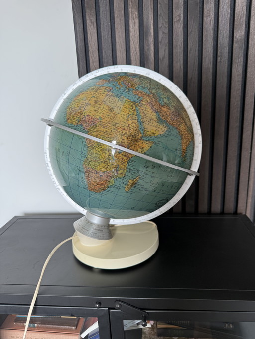 Vintage Globe Columbus German