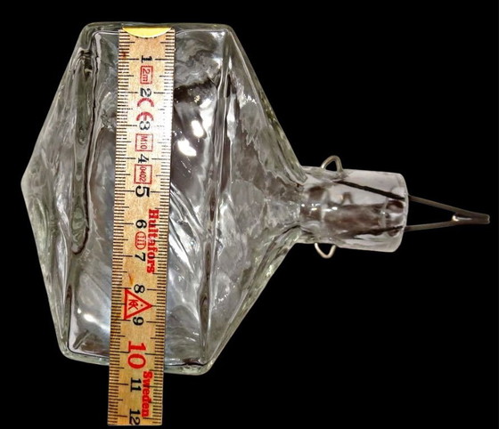 Image 1 of 1 van de 3 Enorme Murano plafondlamp toegeschreven aan Gio Ponti jaren 60