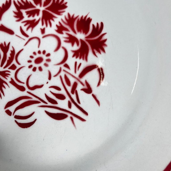 Image 1 of 6-teiliges Speiseteller-Set „Annecy“, KG Lunéville, 20. Jahrhundert