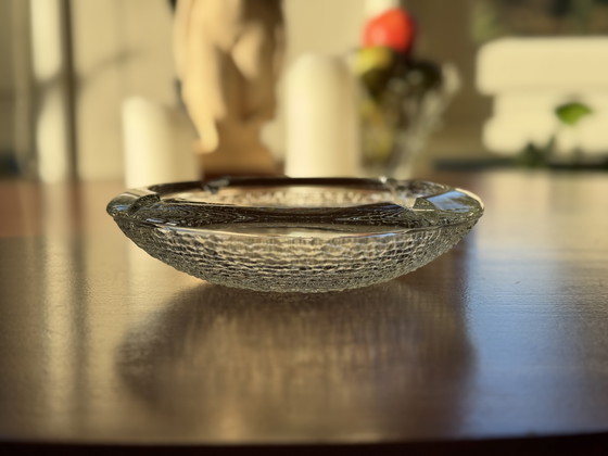 Image 1 of Vaschetta/posacenere in vetro pesante vintage della metà del secolo scorso 1960/70