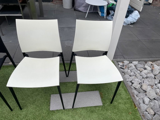 Beautiful Desalto Sand chairs, 6 pieces