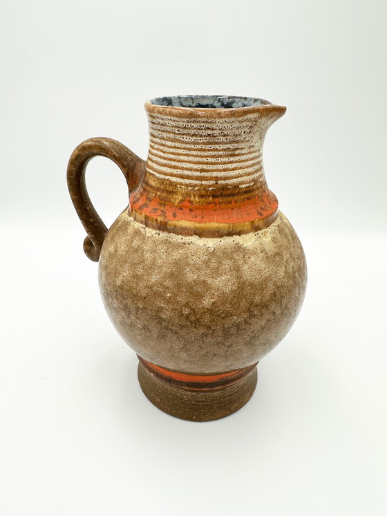 Image 1 of Strehla DDR Vase Orange
