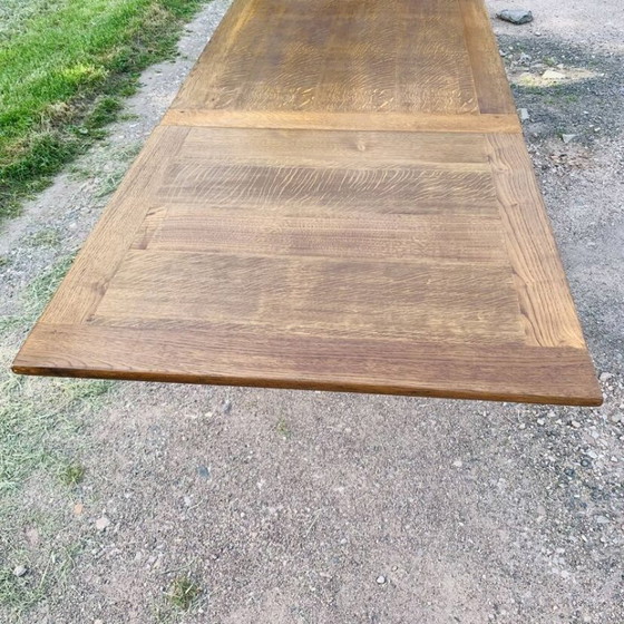 Image 1 of Antique Extendable Farm Table