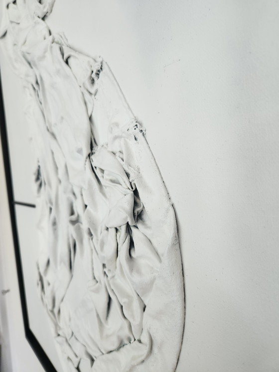 Image 1 of Laura Pinchete (2022) - "Pureza Estructural" - Opera a rilievo unica con certificato