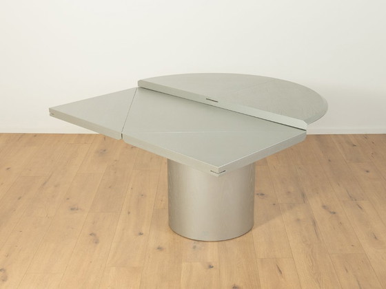 Quadrondo Dining Table, Erwin Nagel, Rosenthal, Silver – Wood (photo 5 of 17)