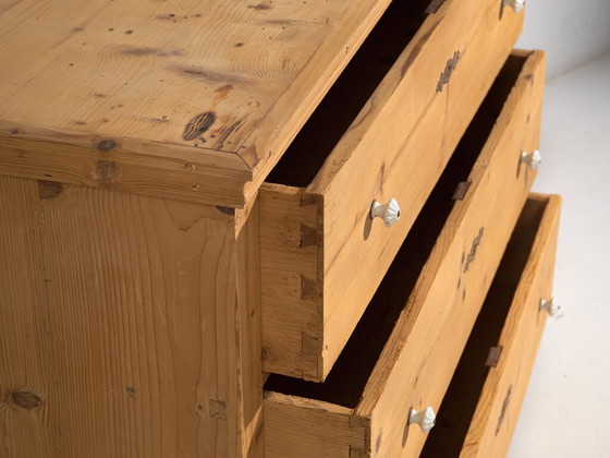 Commode antique en bois massif (c.1920) #14 – Rustic (photo 26 of 40)