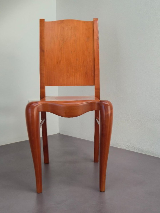 Image 1 of 4x Driade Philip Starck Placide of the Wood dining chairs