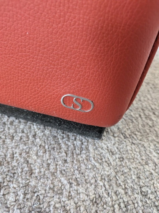 Image 1 of De Sede DS50 Fauteuil - Kleur: rood - Materiaal: Leer.