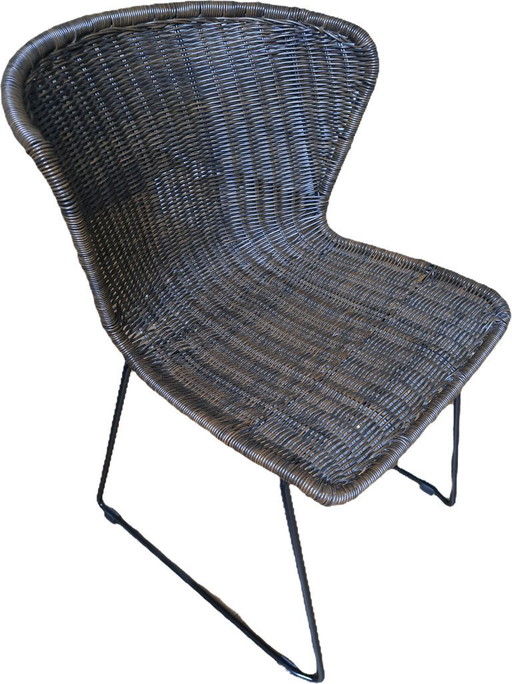 Eetkamerstoelen Woood Wings 4x