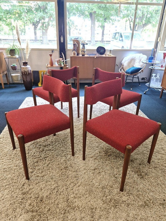 Image 1 of Sillas de comedor diseño Bovenkamp / Madsen años 70