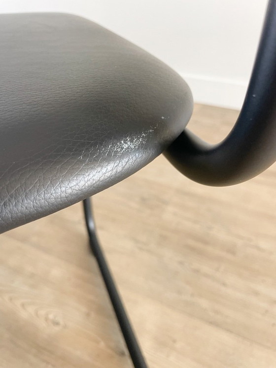 Image 1 of Gispen - Dutch Originals - zwart - buisframestoel