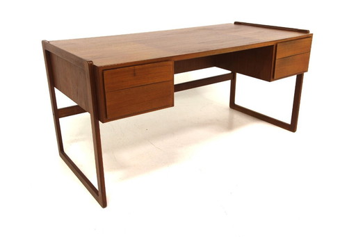 Scandinavian teak desk, Sweden, 1960