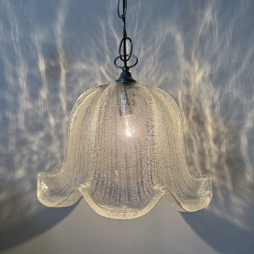 Vintage Murano Glass Hanging Lamp, 1970s