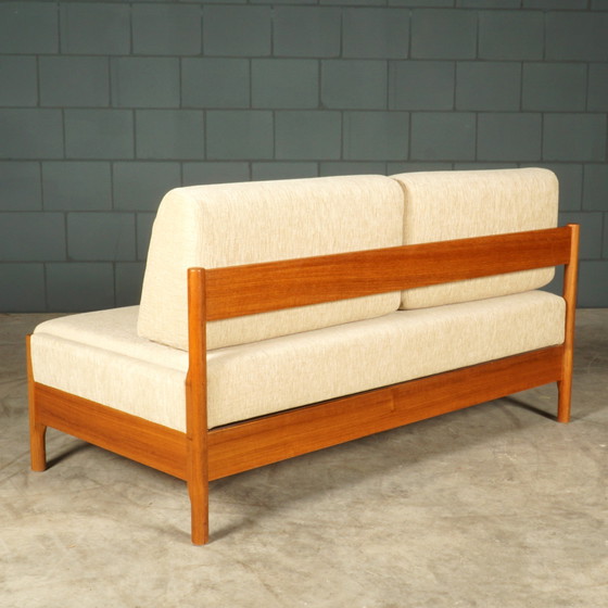 Image 1 of Satz dänischer Klappbänke - Den Blaa Fabrik - 1960s