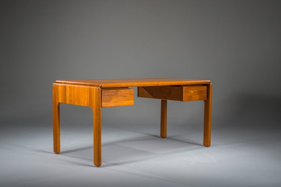 Image 1 of Vintage Danish Cabinetmaker Desk in Teak, 1950s