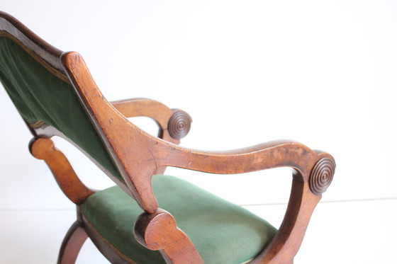 Image 1 of Viktorianischer metamorpher Gebetshocker und Stuhl Prie Dieu