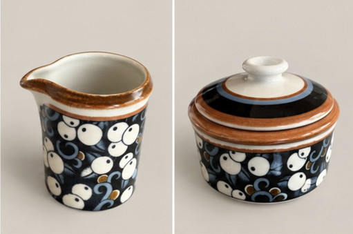 Vintage Arabia koffie servies