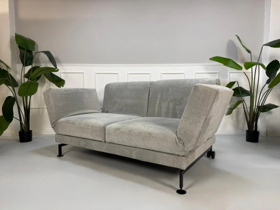 Image 1 of Brühl Moule Sofá Grau Schlafsofa Sofá de diseño