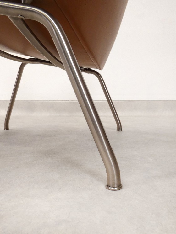 Image 1 of Set di poltrone da aeroporto CH401 di Hans J. Wegner