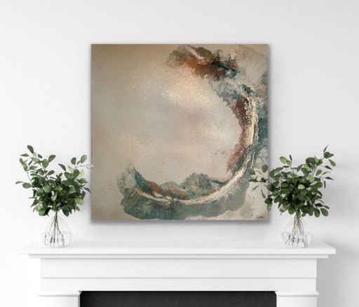 - Pintura sobre lienzo
