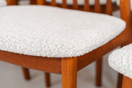 Set van 10 Eetkamerstoelen van Kai Kristiansen voor Schou Andersen (Denemarken, jaren 50) – Wood, Vintage (photo 6 of 11)