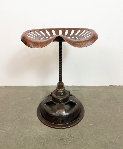 Vintage industriële draaistoel, jaren 1950