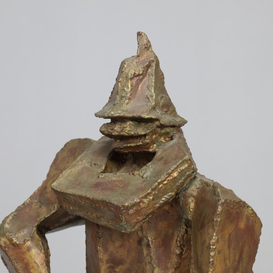 Image 1 of “Starke Jâan” Sculpture in Welded Steel by Louk van Meurs, Netherlands, c. 1970s