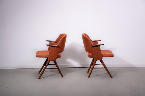 Image 1 of Sedie FT30 disegnate dal designer olandese Cees Braakman per Pastoe. Circa 1950