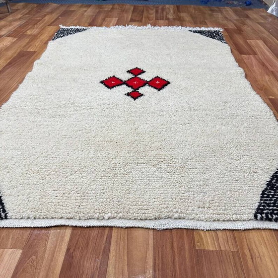 Mini alfombra hecha a mano 100cmx200cm – Wool, Modern (photo 4 of 8)
