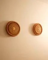 Appliques murales en rotin – Wicker, Rattan, Vintage (photo 2 of 7)