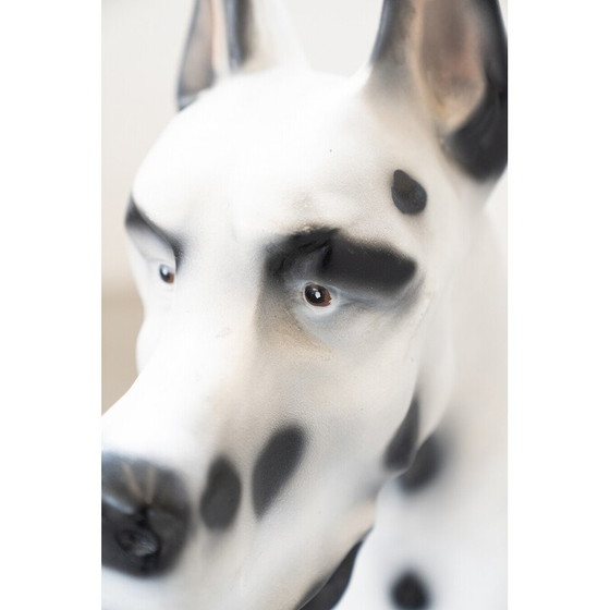 Image 1 of Chien dalmatien vintage en résine, 1970