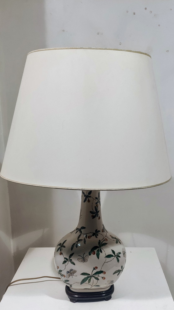 Image 1 of Lámpara de jarrón china